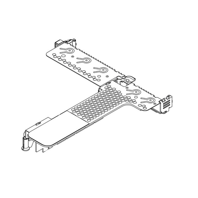 Lenovo ThinkSystem SR630 v2 x16/x16 PCIe G4 Riser 1 LP+FH Option Kit 4XH7A09870