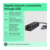 HP USB 3.0 to Gigabit RJ45 G2 Adapter 4Z7Z7AA