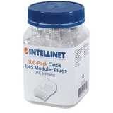 Intellinet RJ45 Modular Plugs Cat5e UTP - 100 pack 502399