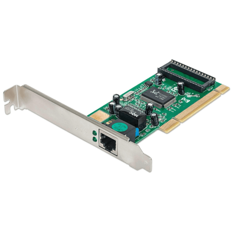 Intellinet Gigabit PCI 10/100/1000 Mbps Ethernet LAN Network Card 522328