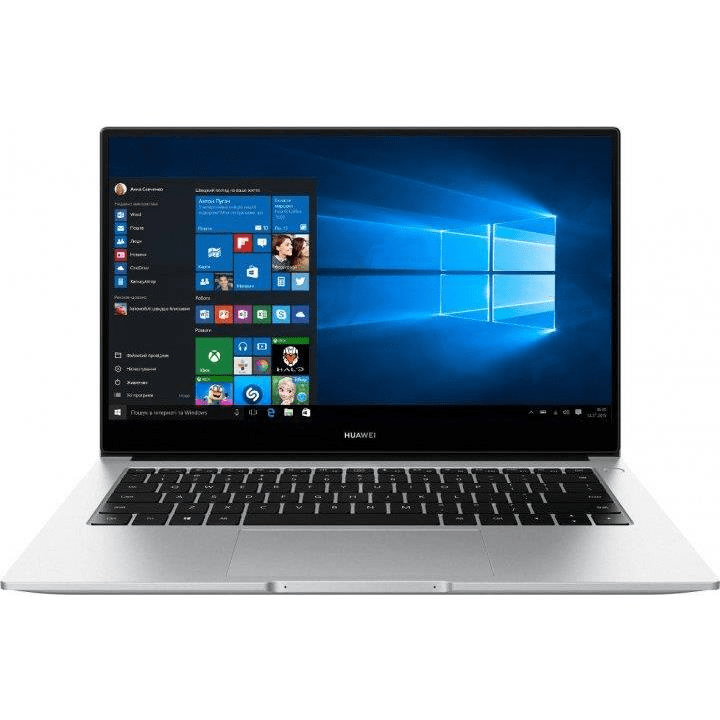 Huawei MateBook D14 14-inch FHD Laptop - Intel Core i5-1135G7 512GB SSD 8GB RAM Win 10 Home Silver 53012TQF