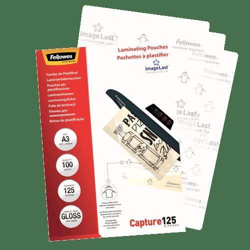 Fellowes ImageLast A3 125 Micron Laminating Pouch 100-pack 5307506