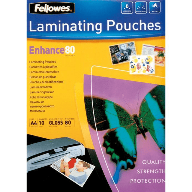 Fellowes Pouch Lamination Starter Pack 80 MIC (10PK)