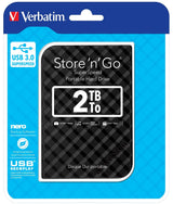 Verbatim Store n Go USB 3.0 2TB Black External Hard Drive 53195