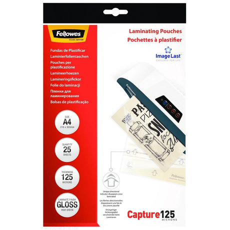 Fellowes A4 Laminating Pouches 5328501