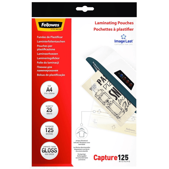 Fellowes A4 Laminating Pouches 5328501