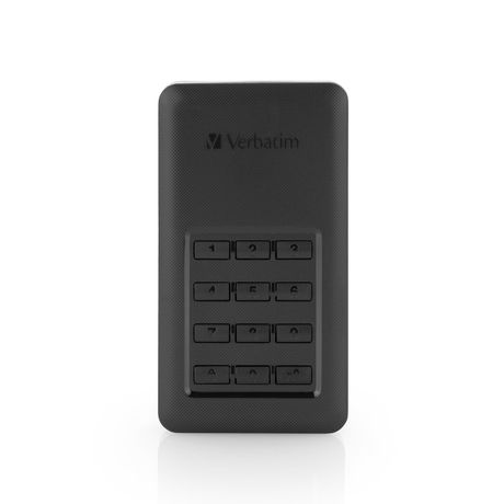 Verbatim Store n Go Portable with Keypad Access 256GB External SSD 53402