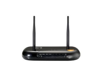 LevelOne WGR-6013 Wi-Fi 4 Wireless Router - Gigabit Ethernet Black 540662