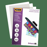 Fellowes A3 80 Micron Matt Laminating Pouches 100-pack 5452003