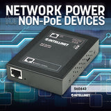 Intellinet Power over Ethernet (PoE+) Splitter, IEEE802.3at, 5, 7.5, 9 or 12 V DC output voltage