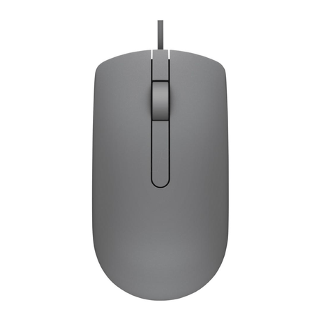 Dell MS116 Wired Optical Mouse Grey 570-AAIT