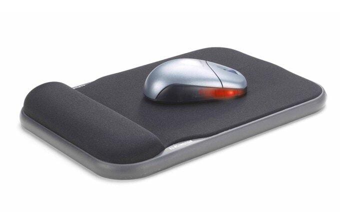 Kensington Height Adjustable Gel Mouse Pad Black