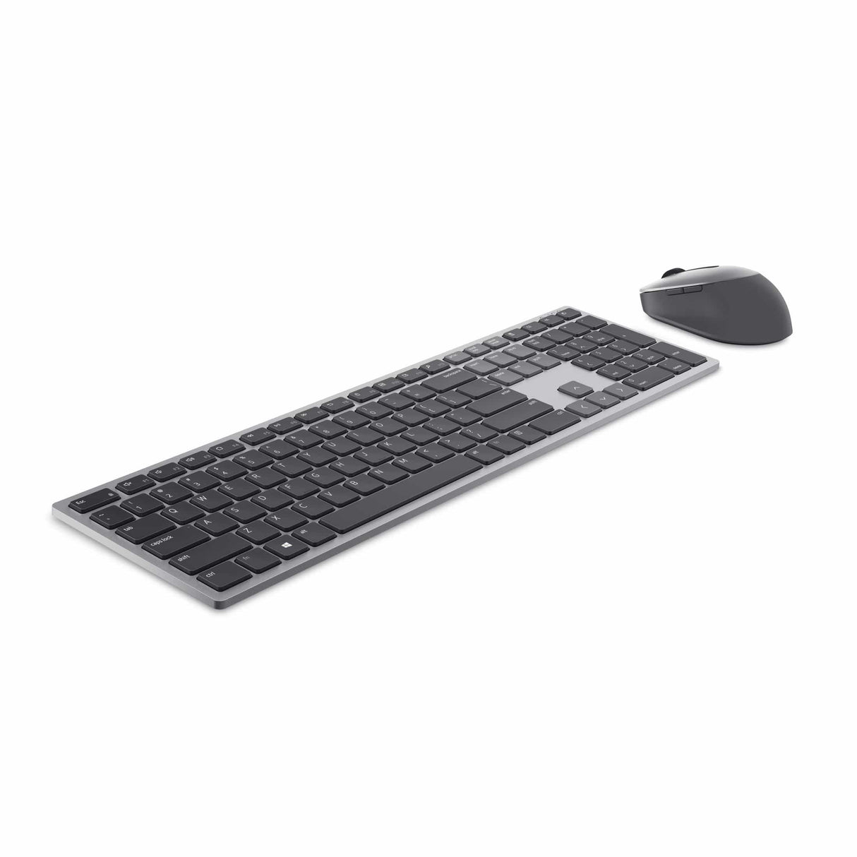 DELL KM7321W keyboard RF Wireless + Bluetooth QWERTY US International Grey, Titanium