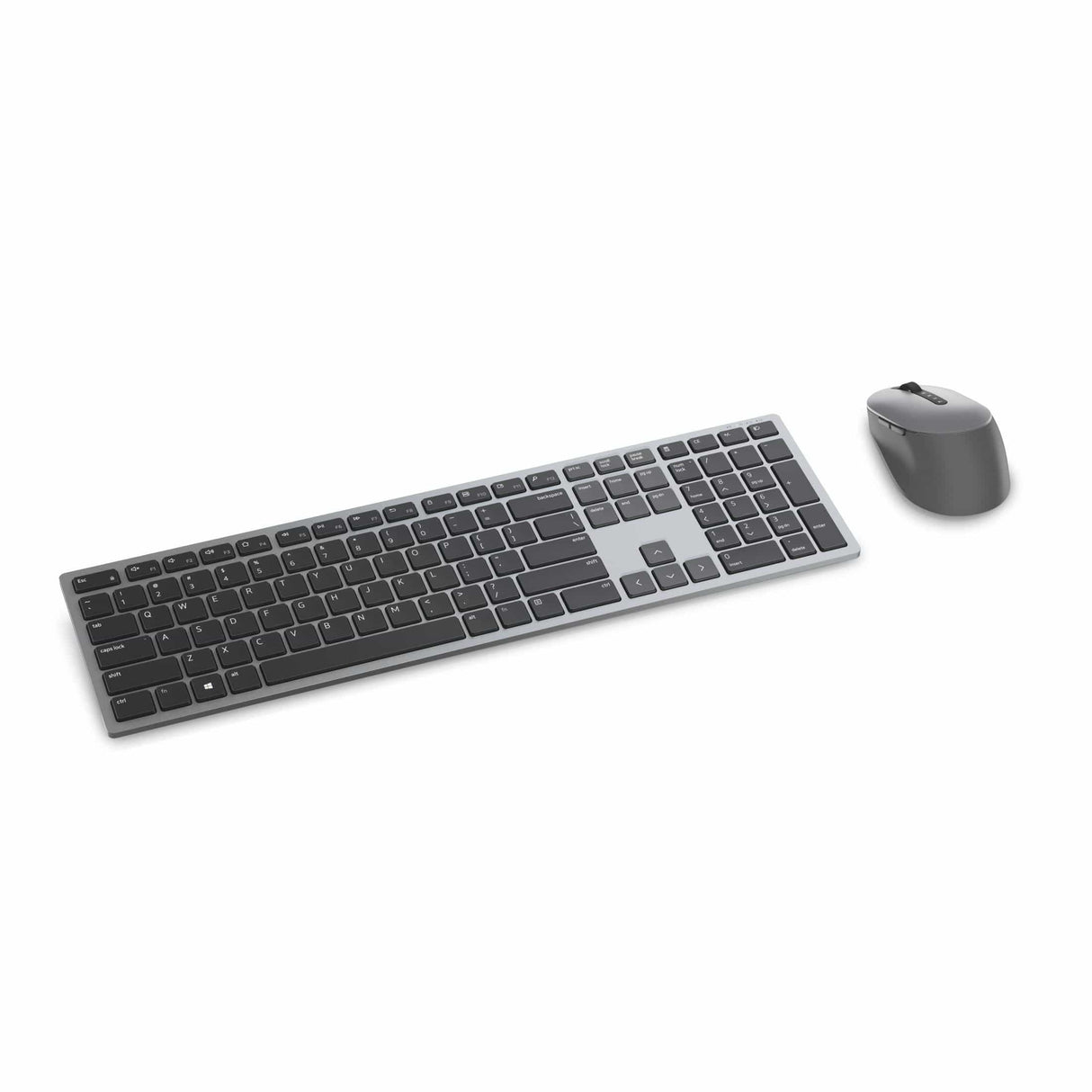 DELL KM7321W keyboard RF Wireless + Bluetooth QWERTY US International Grey, Titanium