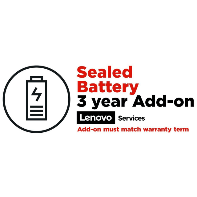 Lenovo 3-Year Sealed Battery Replacement Warranty 5WS0L01988