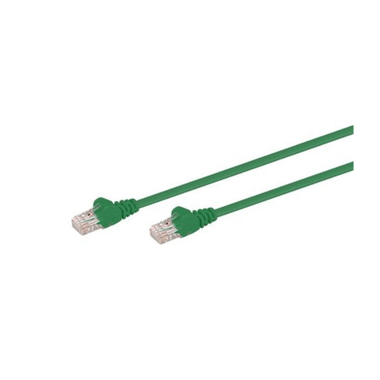 LinkQnet 3M CAT5E Moulded Flylead - Green