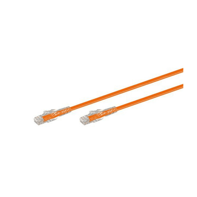 LinkQnet 2M CAT6 Moulded Flylead - Orange