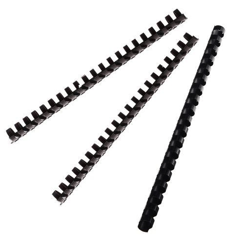 Fellowes Apex Plastic Binding Combs 6mm Black - 100 pack 6200102