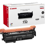 Canon 732K Black Toner Cartridge 6,100 Pages Original 6263B002 Single-pack