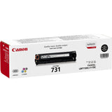 Canon 731 Black Toner Cartridge 1,400 Pages Original 6272B002 Single-pack