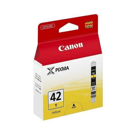 Canon CLI-42 Yellow Standard Yield Printer Ink Cartridge Original 6387B001 Single-pack