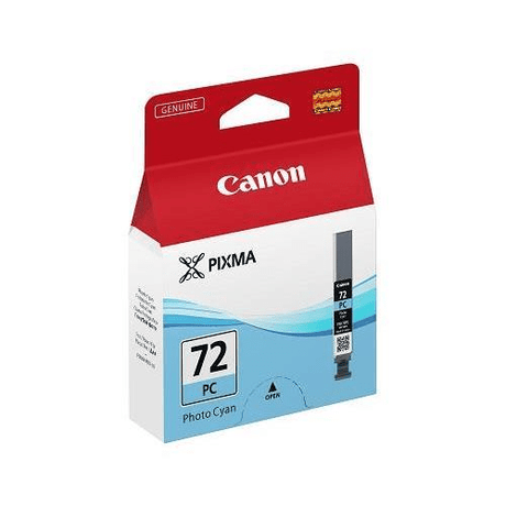 Canon PGI-72PC Photo Cyan Standard Yield Printer Ink Cartridge Original 6407B001 Single-pack