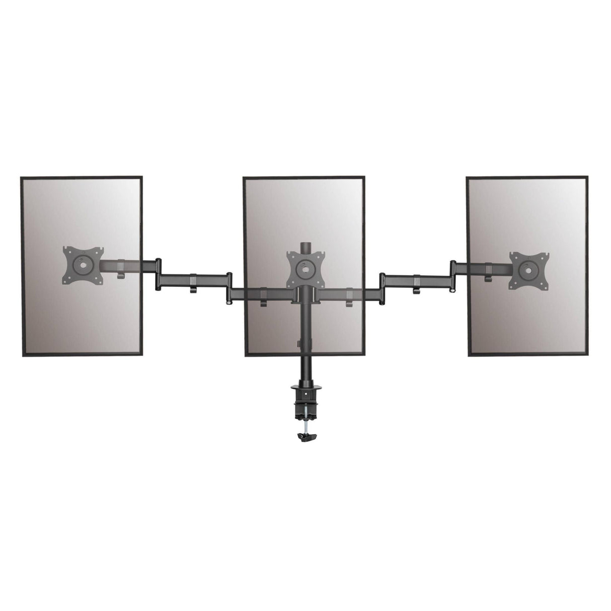 Equip 13-inch to 27-inch Articulating Triple Monitor Desk Mount Bracket 650116