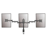 Equip 13-inch to 27-inch Articulating Triple Monitor Desk Mount Bracket 650116