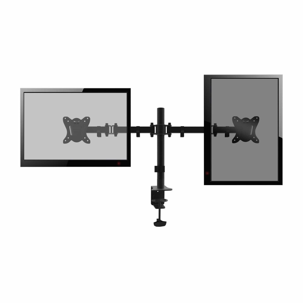 Equip 13-inch to 27-inch Articulating Dual Monitor Desk Mount Bracket 650152