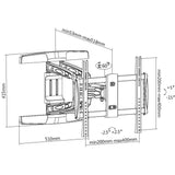 Equip 32-inch to 55-inch Tilt/Swivel TV Wall Mount Bracket 650314