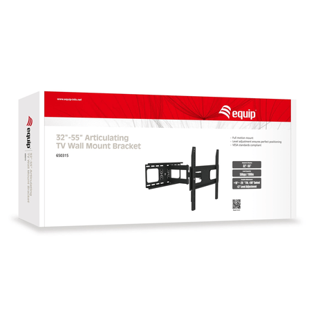 Equip 32-inch to 55-inch Articulating TV Wall Mount Bracket 650315