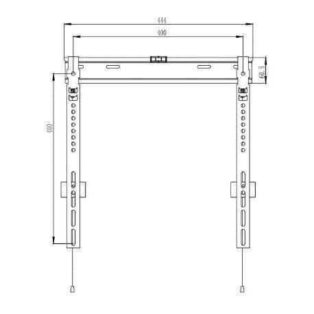 Equip 37-inch to 55-inch Fixed TV Wall Mount Bracket 650363