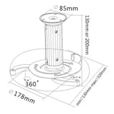 Equip Projector Ceiling Mount Bracket 650700