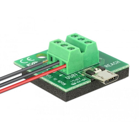 Delock Micro USB Male to Terminal Block 6-pin Adapter 65597