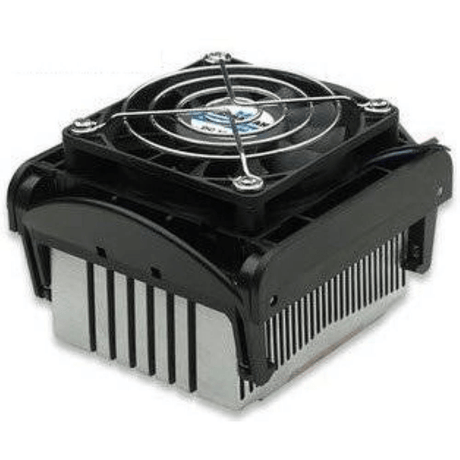 Manhattan 701785 Pentium 4 70mm CPU Cooler Black and Silver