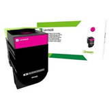 Lexmark 70C8HME Magenta Toner Cartridge 3,000 Pages Original Single-pack