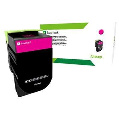 Lexmark 70C8HME Magenta Toner Cartridge 3,000 Pages Original Single-pack