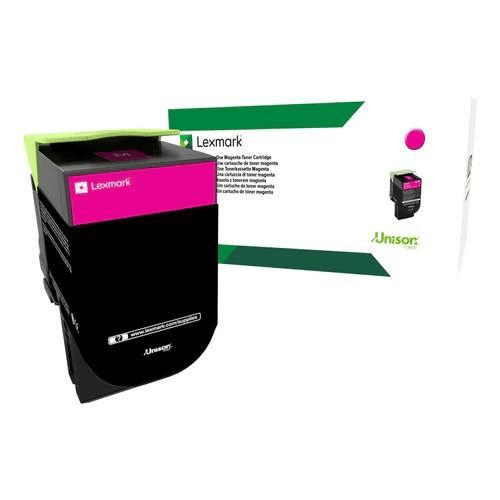 Lexmark 70C8XME Magenta Toner Cartridge 4,000 Pages Original Single-pack