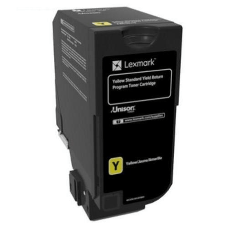 Lexmark 74C5SY0 Yellow Toner Cartridge 7,000 Pages Original Single-pack