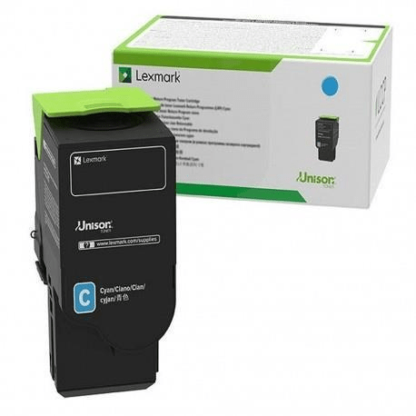 Lexmark 78C5XC0 Cyan Toner Cartridge 5,000 Pages Original Single-pack