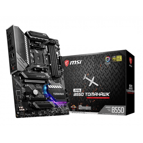 MSI MAG B550 Tomahawk AMD Socket AM4 ATX Motherboard 7C91-001R