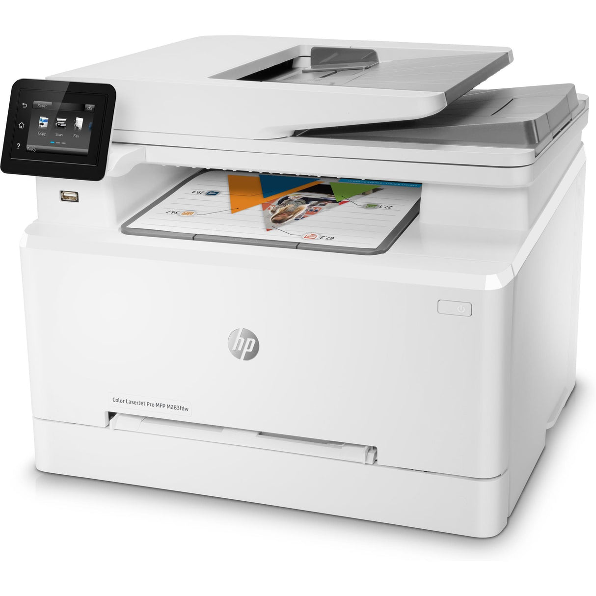 HP Color LaserJet Pro M283fdw A4 Multifunction Colour Laser Home & Office Printer 7KW75A