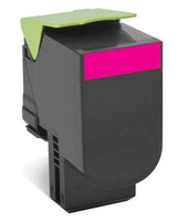 Lexmark 80C80M0 Magenta Toner Cartridge 1