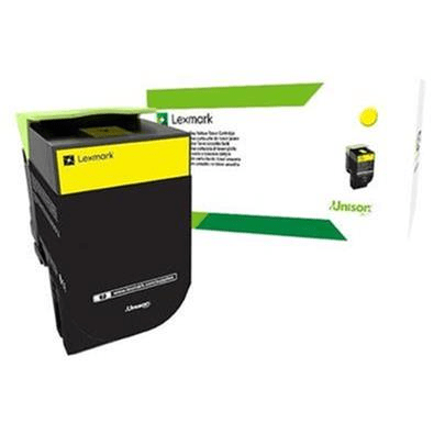 Lexmark 80C8HYE Yellow Toner Cartridge 3