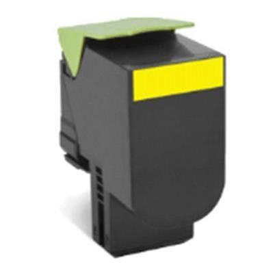 Lexmark 80C8XYE Yellow Toner Cartridge 4