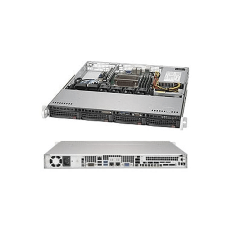 Supermicro 1U Rack Server Chassis 813MFTQC-350CB2