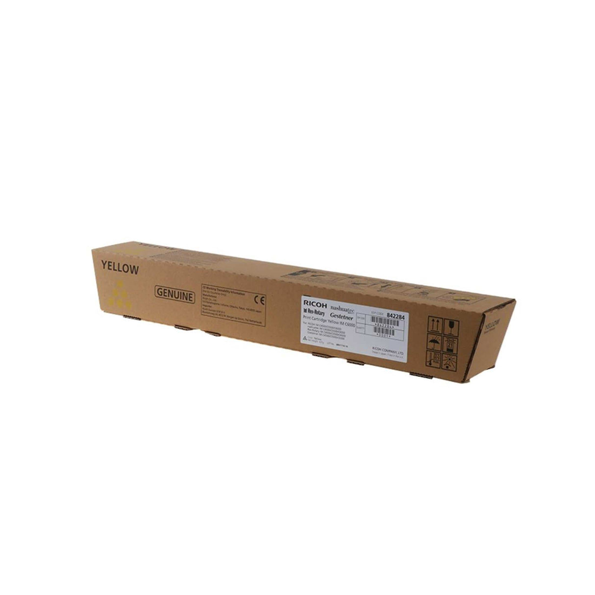 Ricoh IM C4500 Yellow Toner Cartridge 22,500 Pages Original 842284 Single - pack