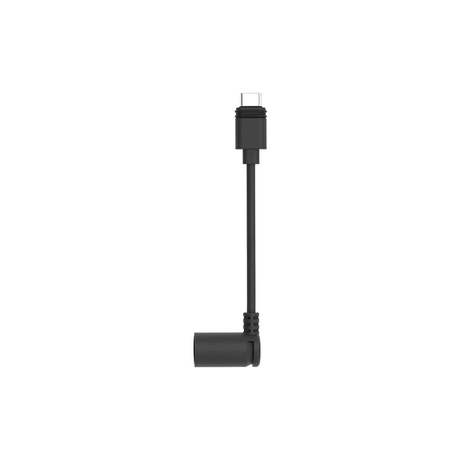 Ring Solar Panel Barrel Plug to USB-C Adapter Black 8EASH1-B003