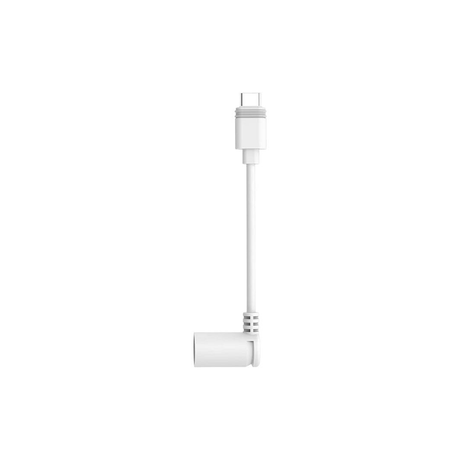 Ring Solar Panel Barrel Plug to USB-C Adapter White 8EASH1-W003