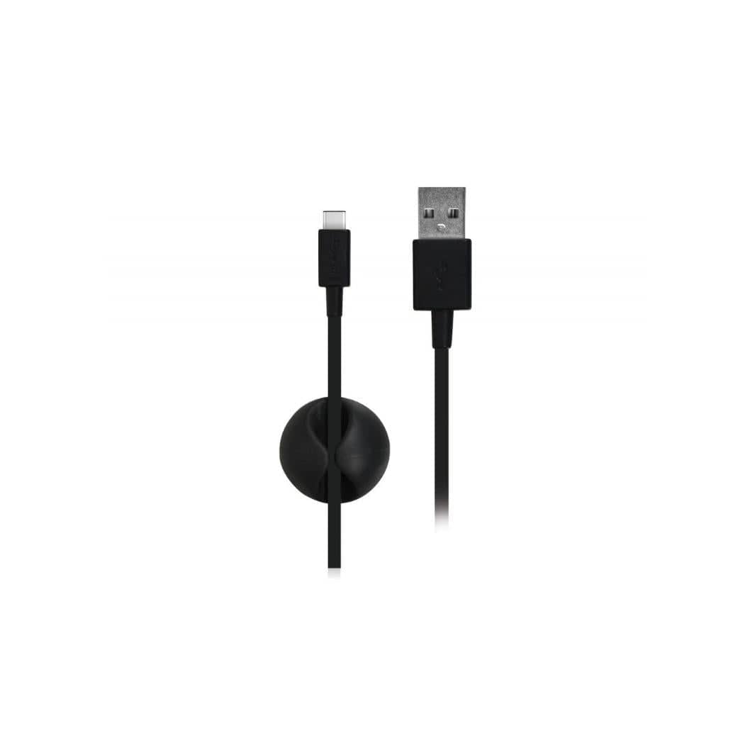 Port Designs USB-C Charge and Sync Cable 1m Black 900061